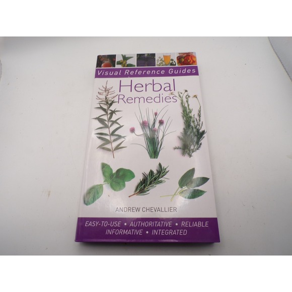 Andrew Chevallier Other - Herbal Remedies Visual Reference Guide Book Andrew Chevallier Health Wellness